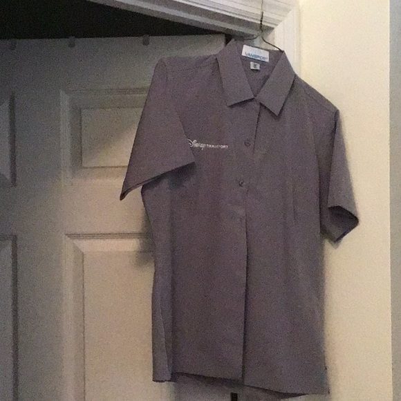 Womens fitted, button up shirt.  Disney (World) transportation department shirt. - Picture 2 of 9